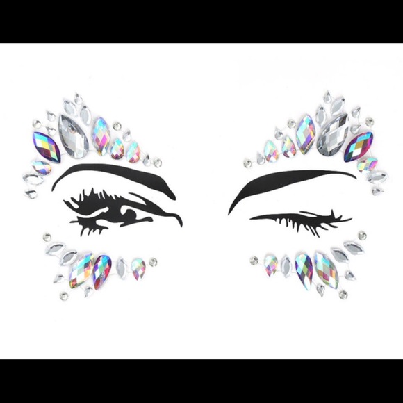 AL IN ONE FACE JEWELS- Round Eyes - Picture 1 of 3